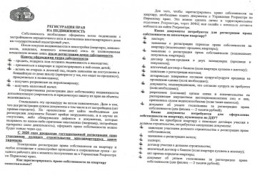 Регистрация права собственности